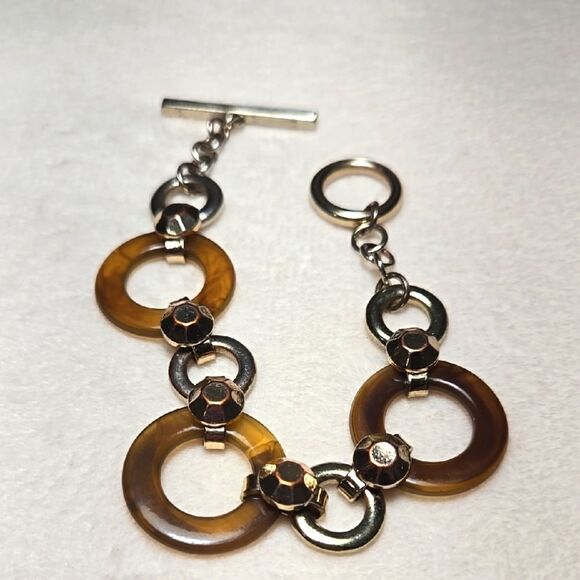 Liz Claiborne Jewelry - Brown and Silver Bracelet